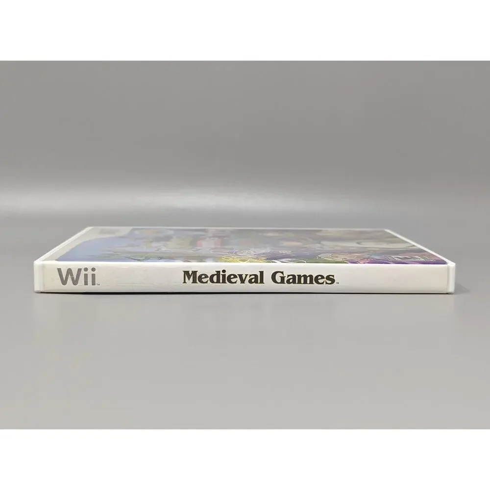 Medieval Games Nintendo Wii Replacement Case & Manual Only No Game
